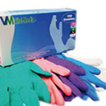 Guantes De Latex De Colores Caja x50 Pares