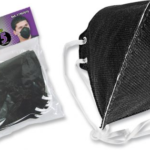 Mascarilla para polvo • Termosellada • Desechable • Bolsa x 5 unidades • Color Negro