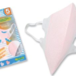 Mascarilla Termosellada • Desechable • Bolsa x 5 unidades • Color Rosa/Blanco